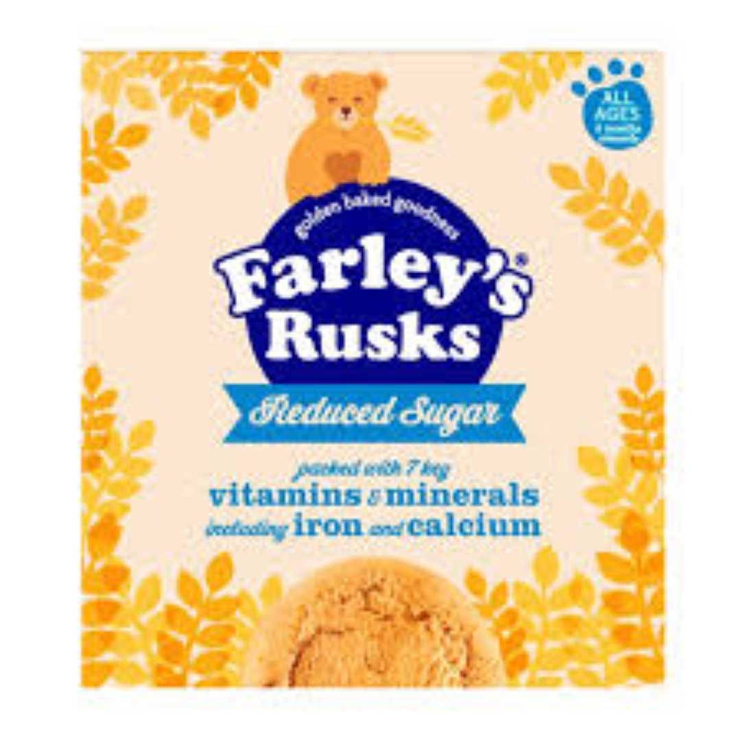 GOLDEN BAKED FARLEYS RUSKS REDUCED SUGAR 300G